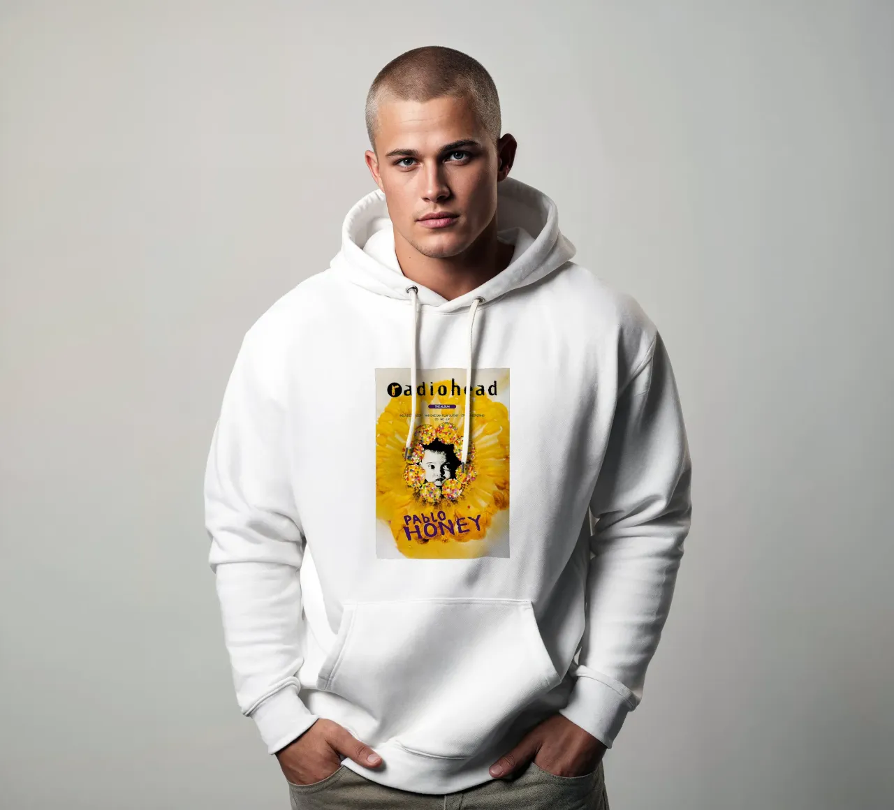 Pablo Honey felpa con cappuccio da Attaboy Dsgn