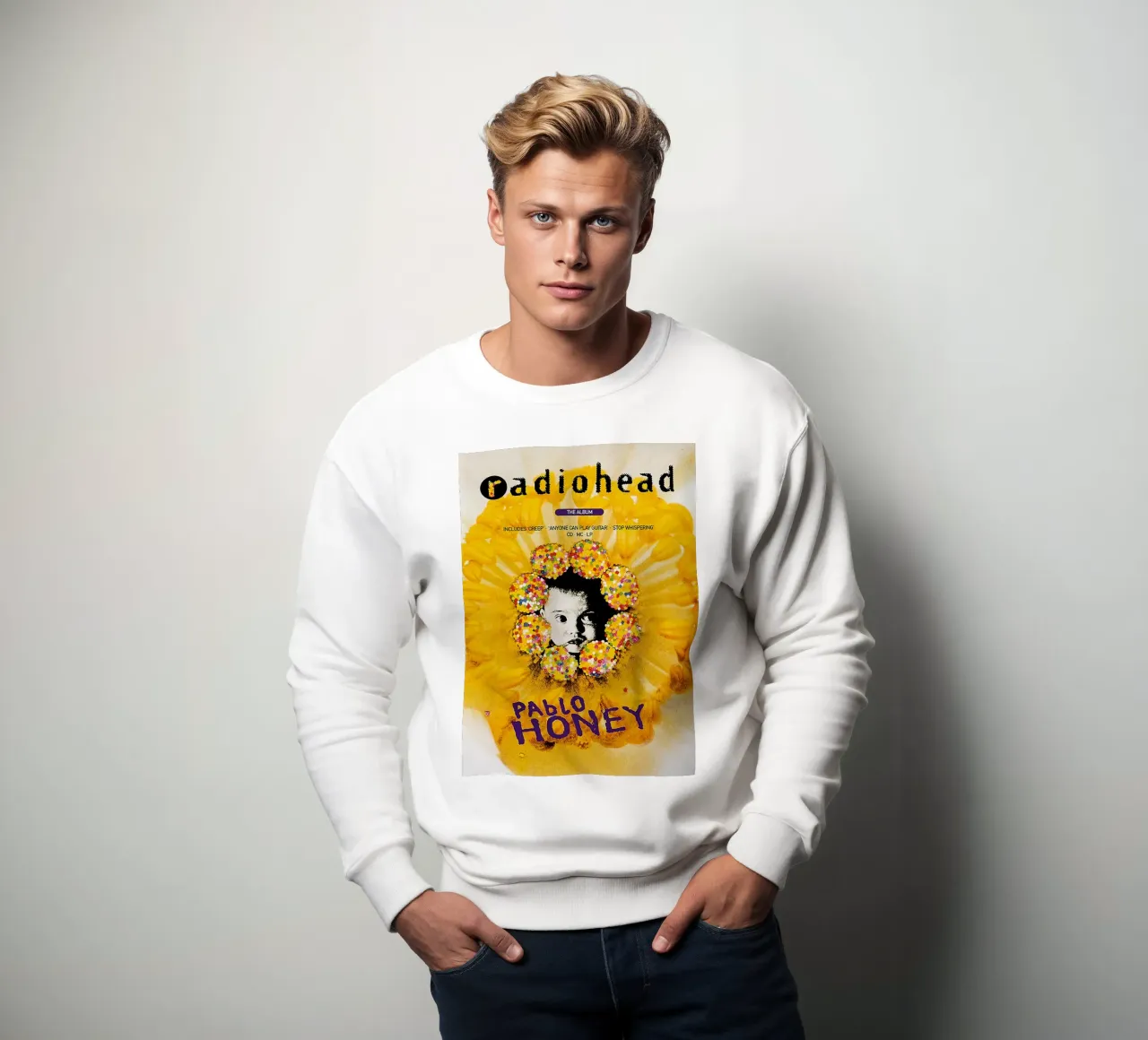 Pablo Honey felpa da Attaboy Dsgn