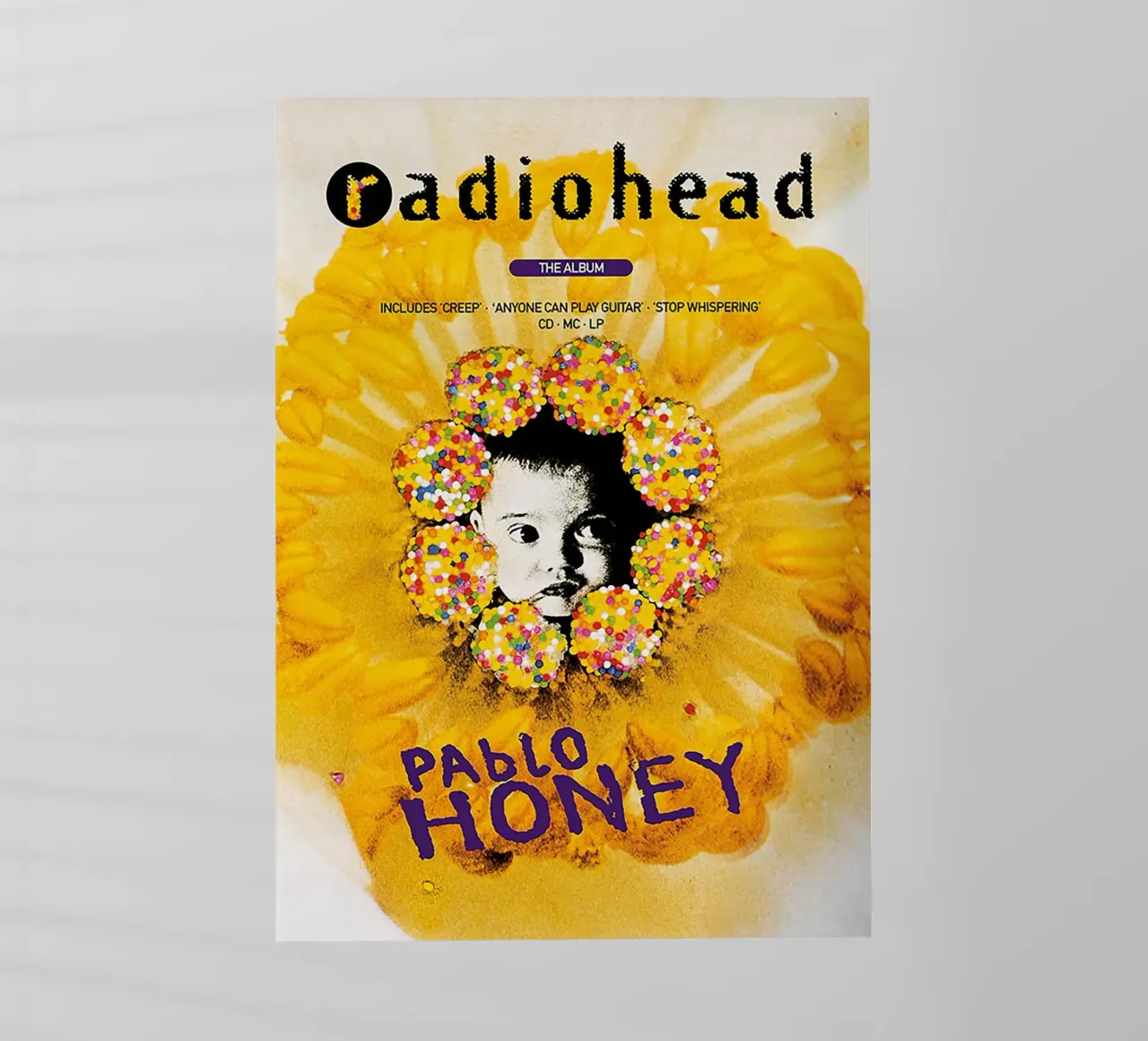 Pablo Honey pellicola backlit da Attaboy Dsgn