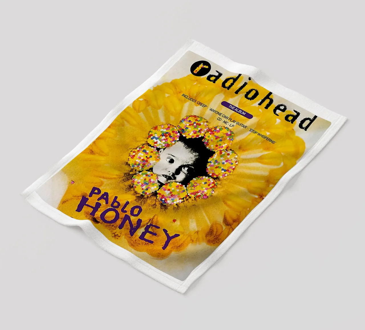 Pablo Honey coperta in pile da Attaboy Dsgn