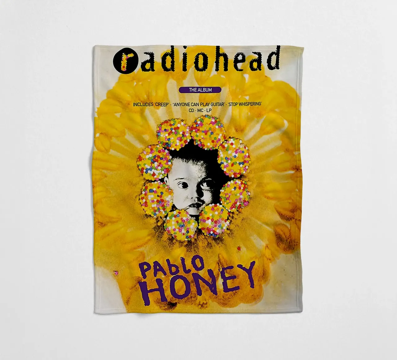Pablo Honey coperta in pile da Attaboy Dsgn