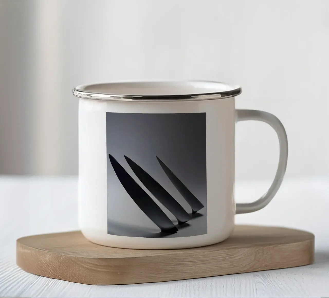 Abstrakte Formation tazza in smalto da kosinsart.gallery