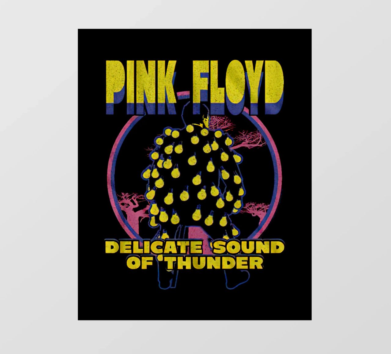 Pink Floyd Delicate Sound Of Thunder pellicola backlit da Curtistore