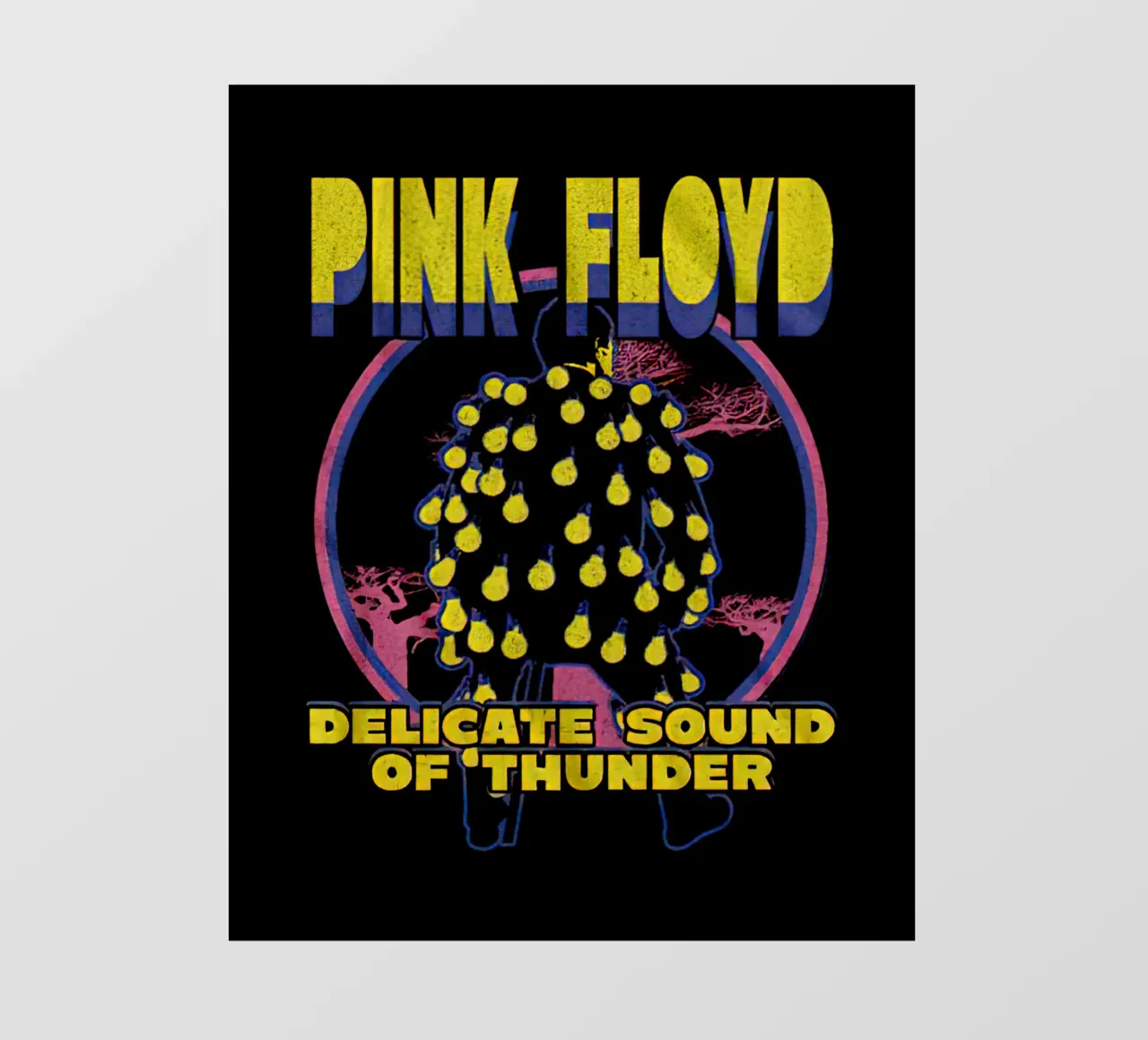 Pink Floyd Delicate Sound Of Thunder pellicola backlit da Curtistore