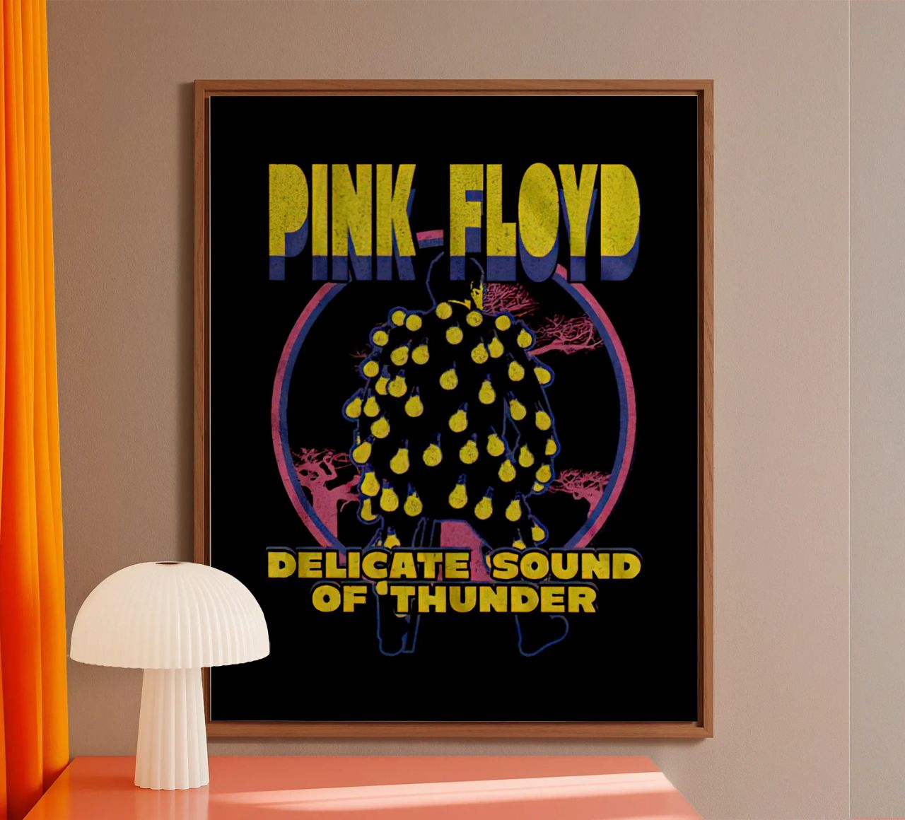 Pink Floyd Delicate Sound Of Thunder alluminio dibond da Curtistore