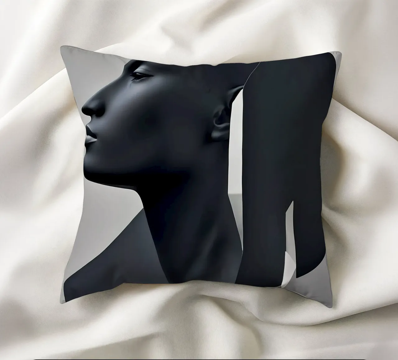 Abstrakt Statue cuscino da kosinsart.gallery