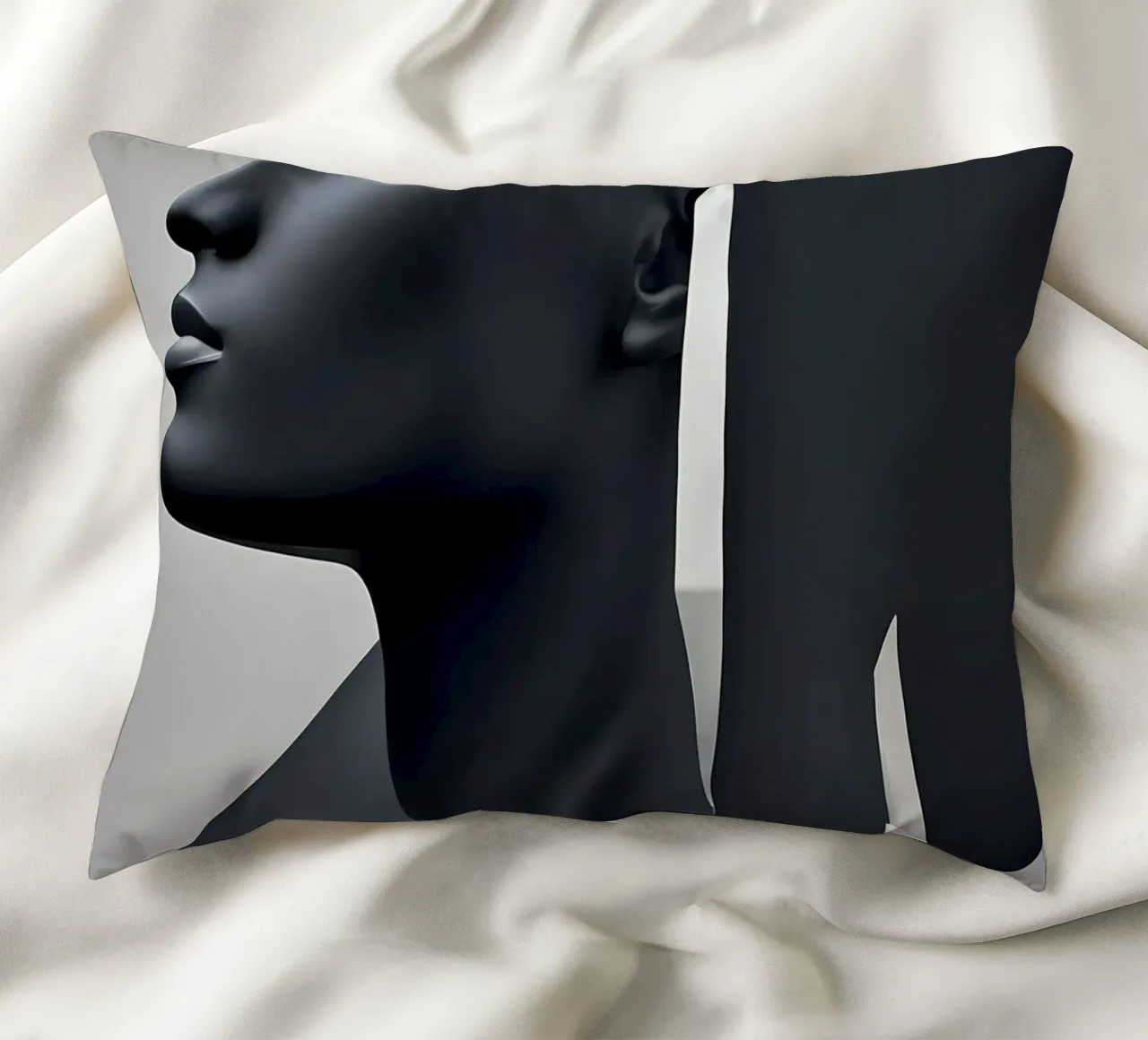 Abstrakt Statue cuscino da kosinsart.gallery