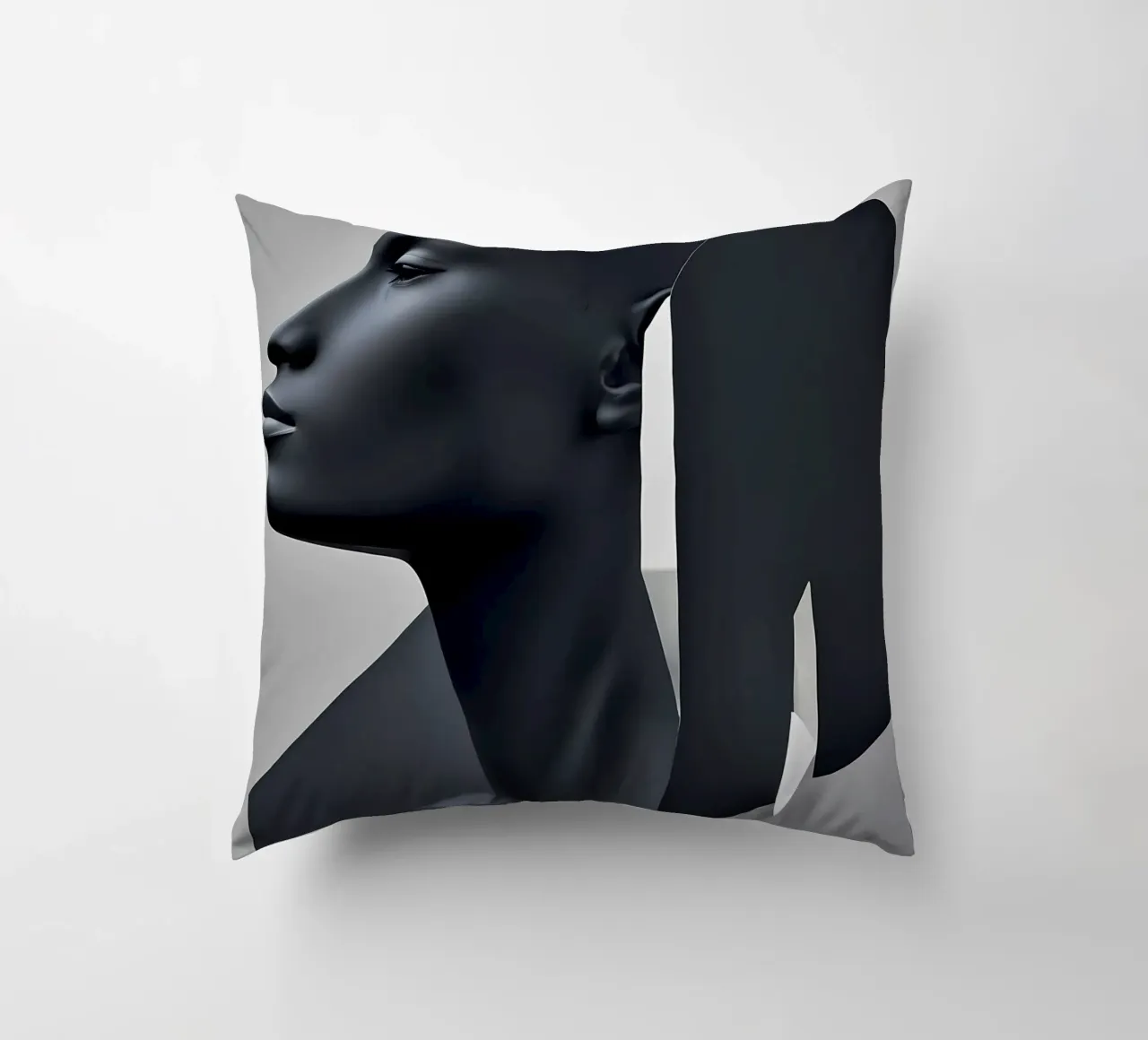 Abstrakt Statue cuscino da kosinsart.gallery