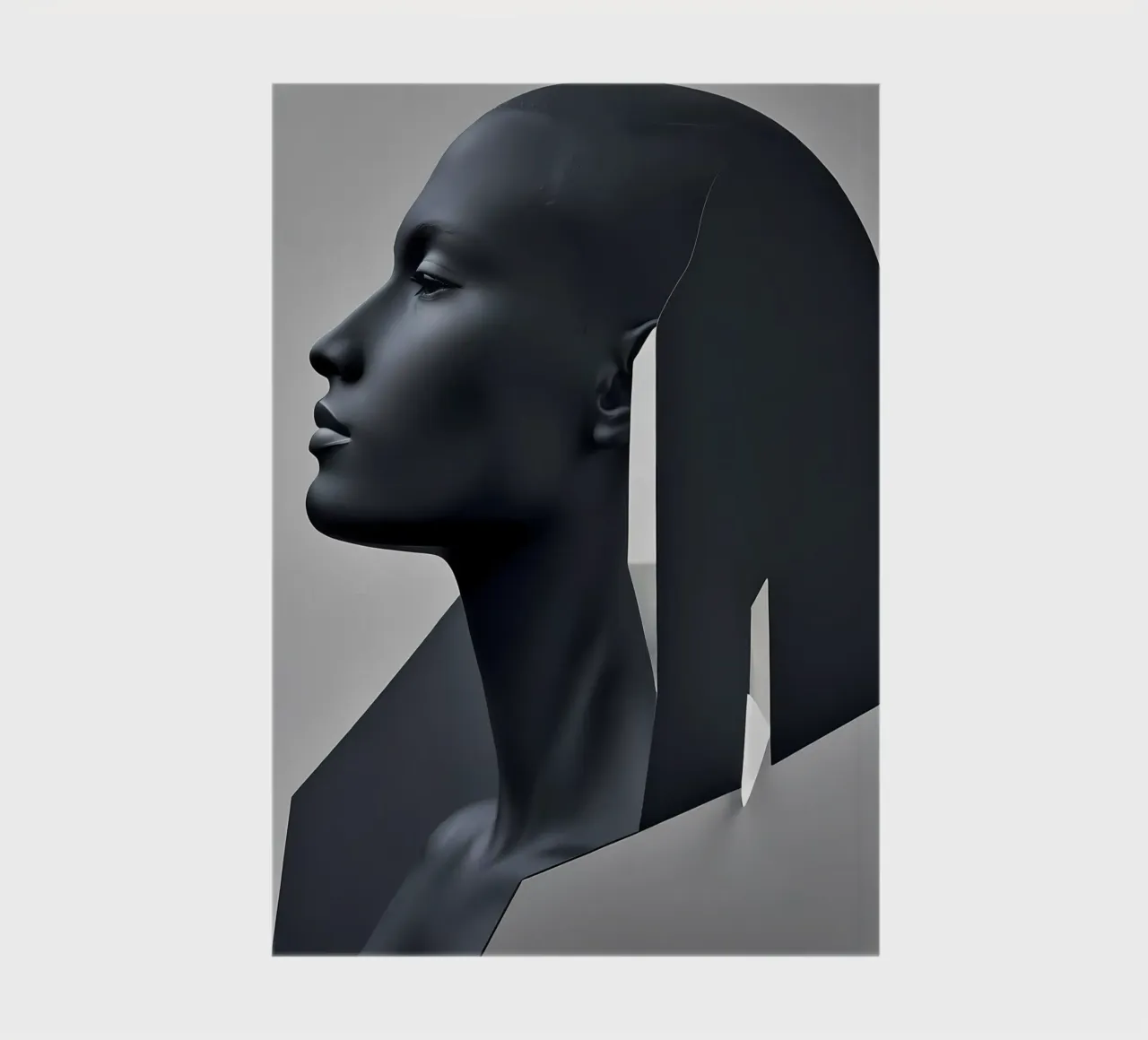 Abstrakt Statue notebook by kosinsart.gallery