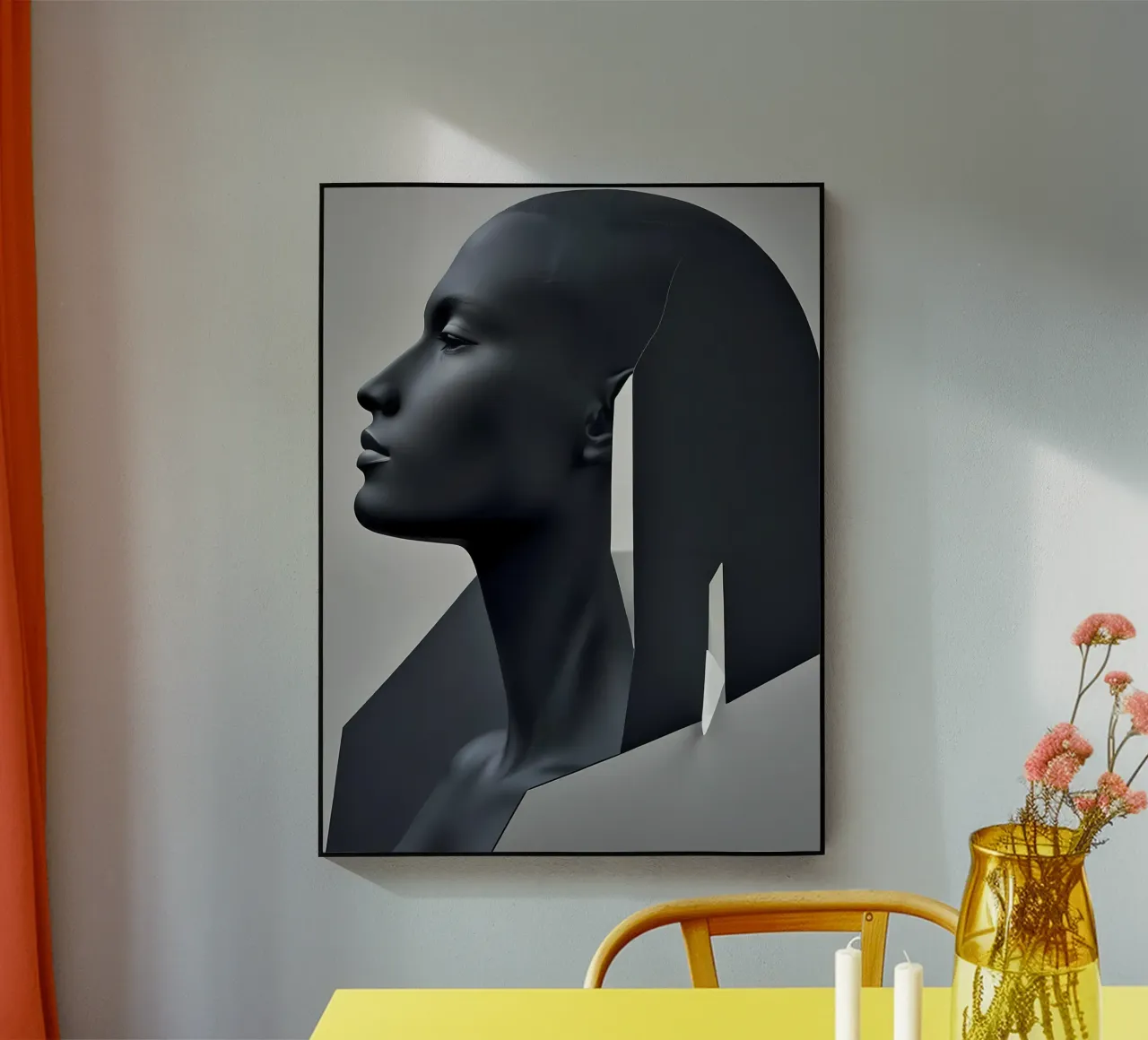 Abstrakt Statue plexiglass da kosinsart.gallery