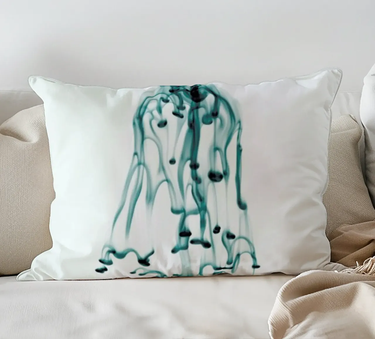 Abstract Movement - The Tree cuscino da Studio Nahili