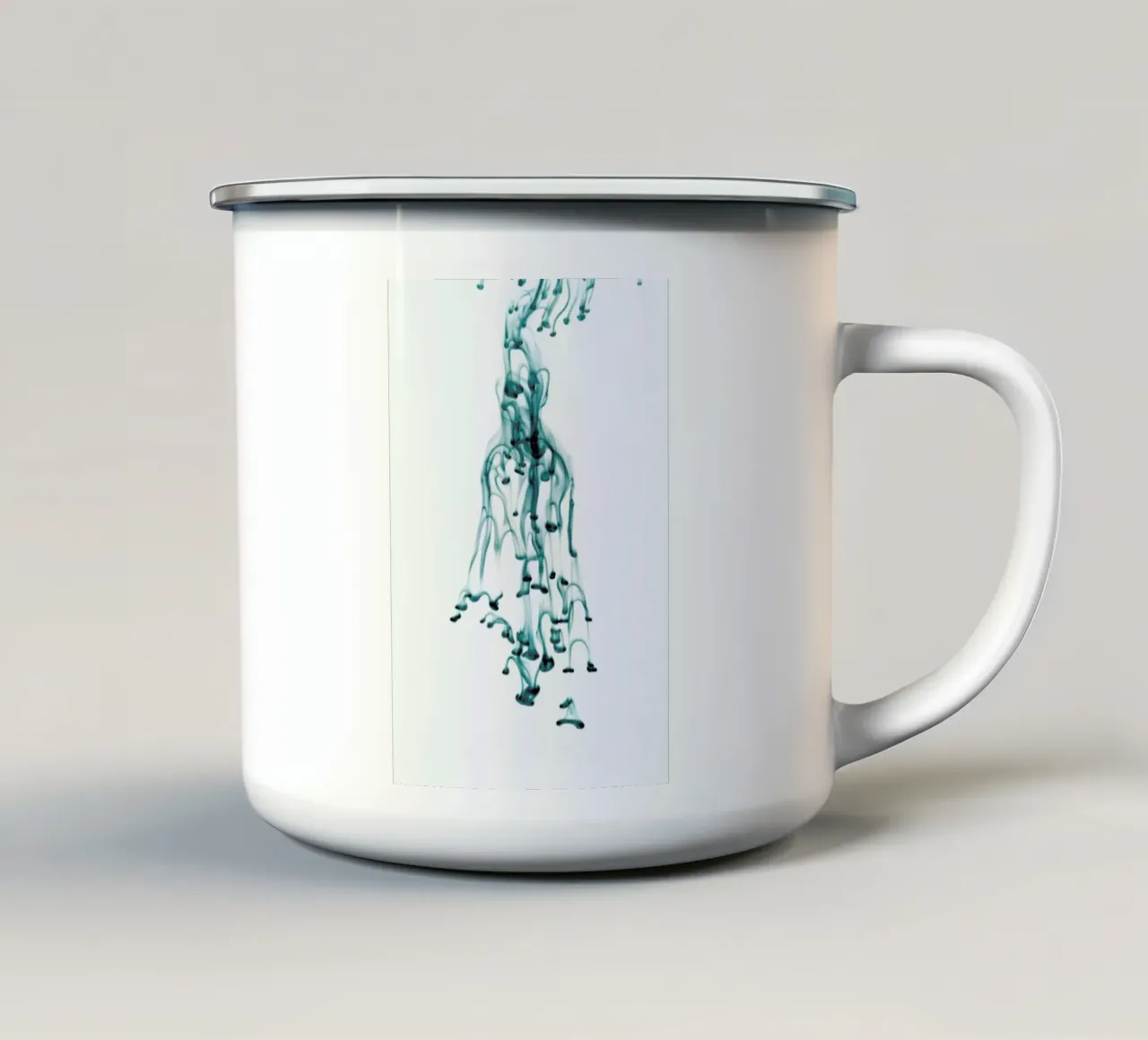 Abstract Movement - The Tree tazza in smalto da Studio Nahili