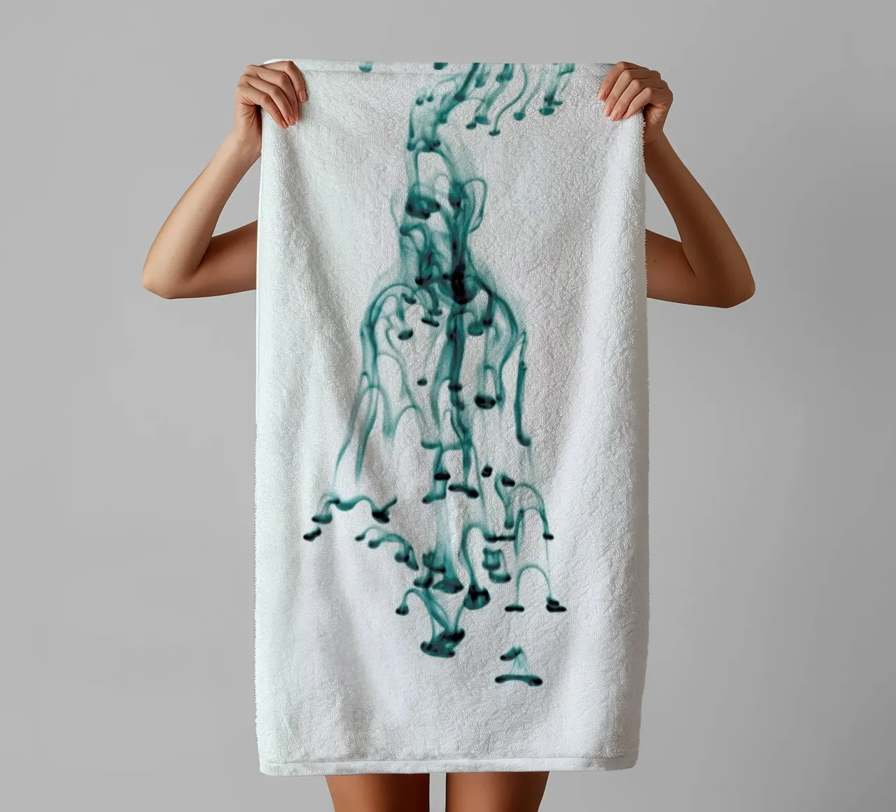 Abstract Movement - The Tree asciugamano da bagno da Studio Nahili