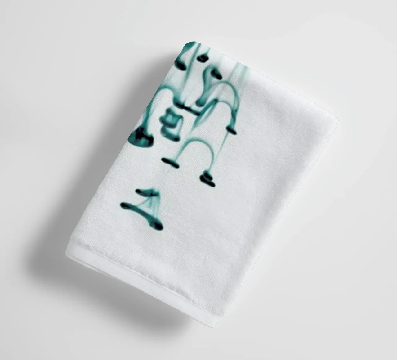 Abstract Movement - The Tree asciugamano da bagno da Studio Nahili