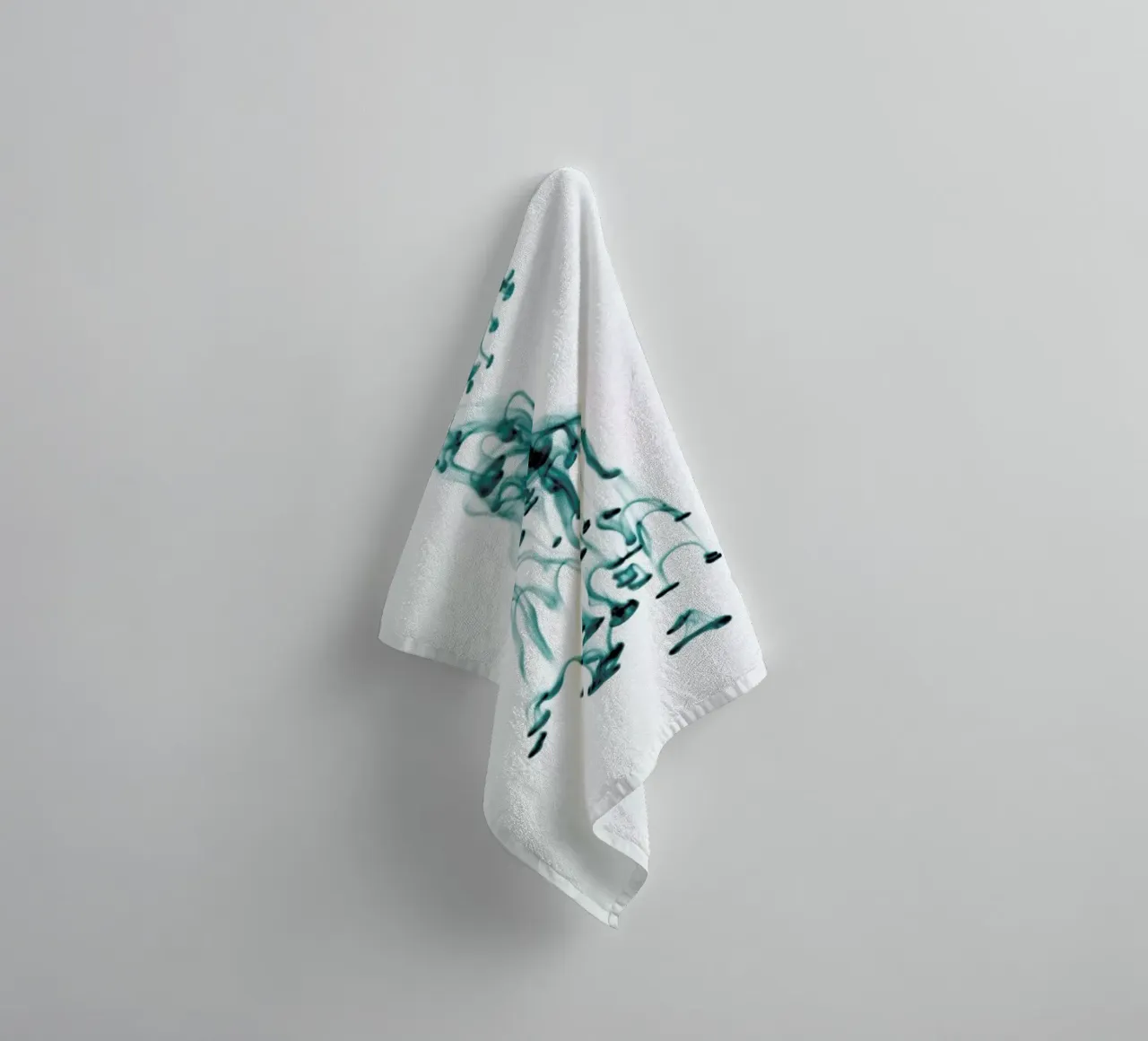 Abstract Movement - The Tree asciugamano da bagno da Studio Nahili