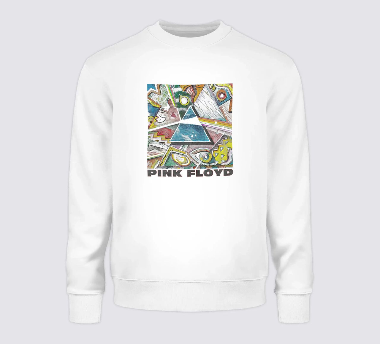 Pink Floyd Picasso Prism felpa da Curtistore