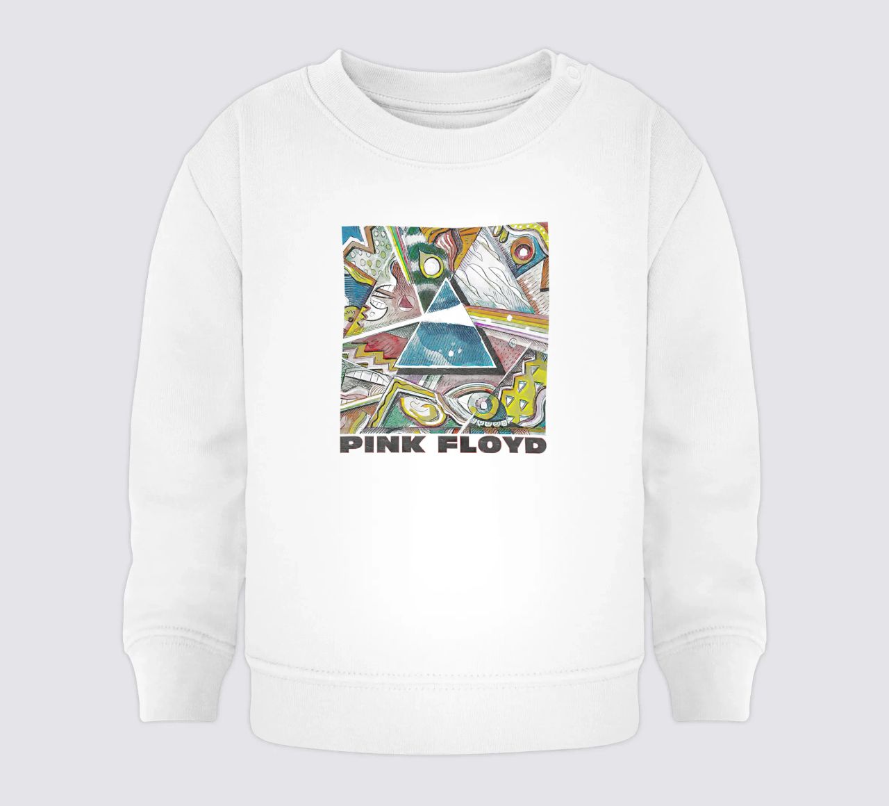 Pink Floyd Picasso Prisma sudadera de bebé de Curtistore