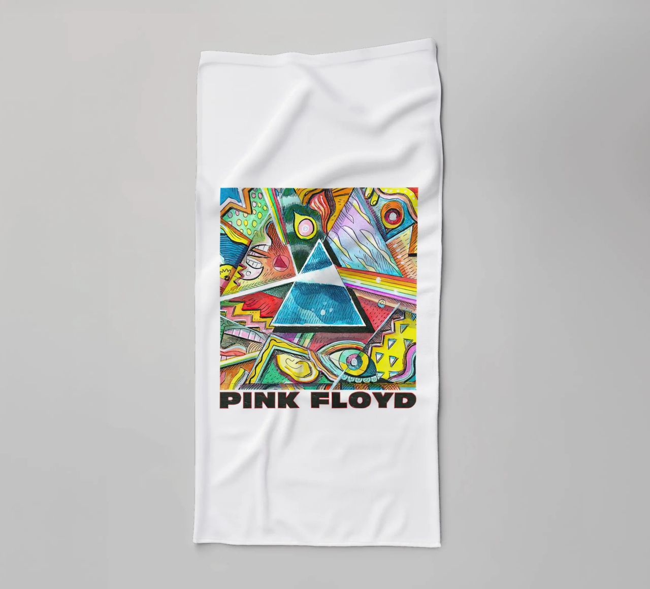 Pink Floyd Picasso Prisma toalla de baño de Curtistore