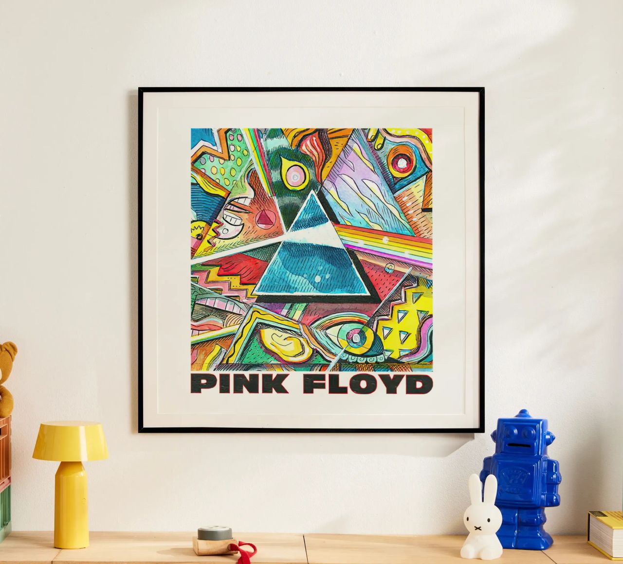 Pink Floyd Picasso Prisma hahnemühle de Curtistore