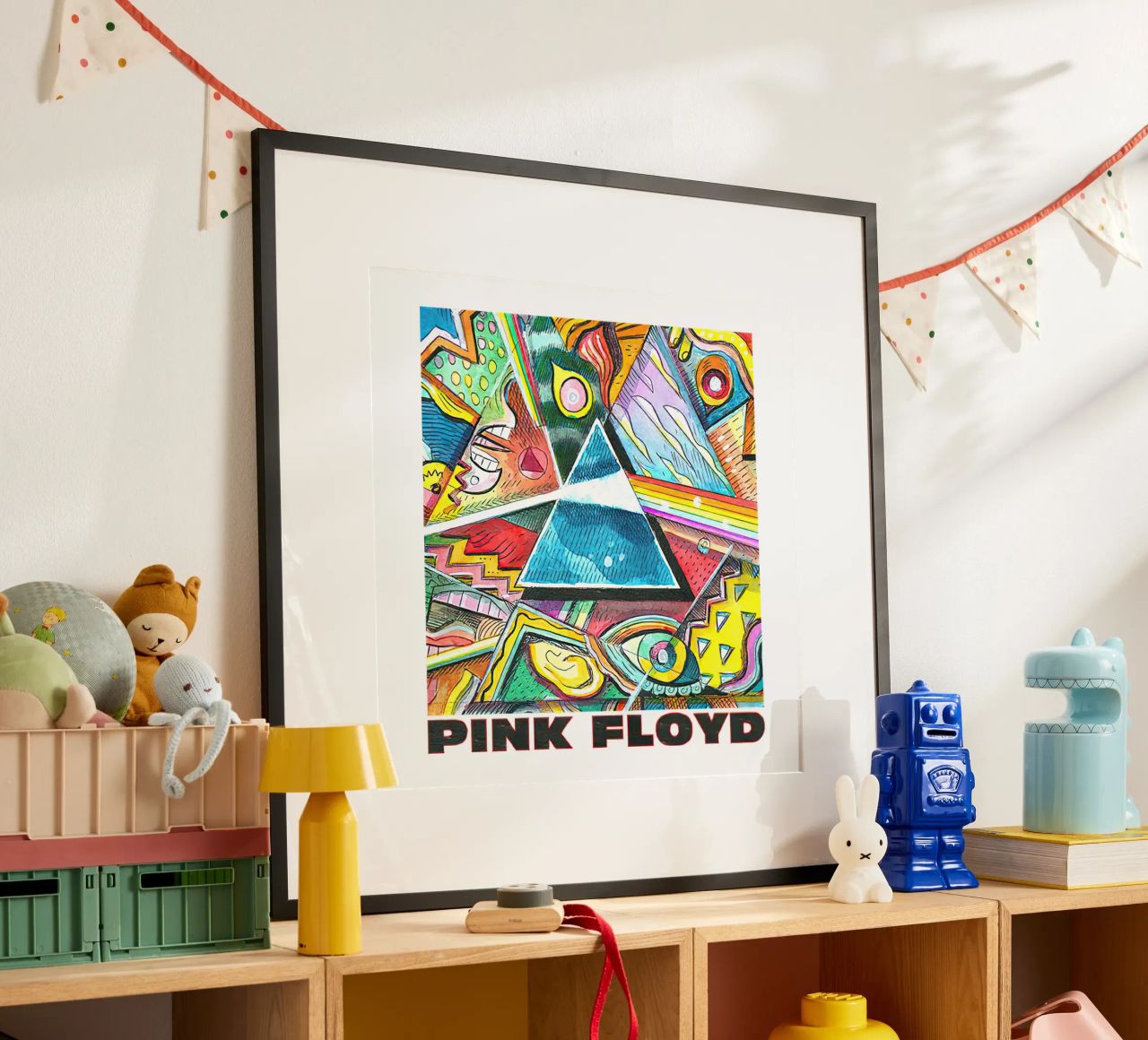 Pink Floyd Picasso Prisma hahnemühle de Curtistore