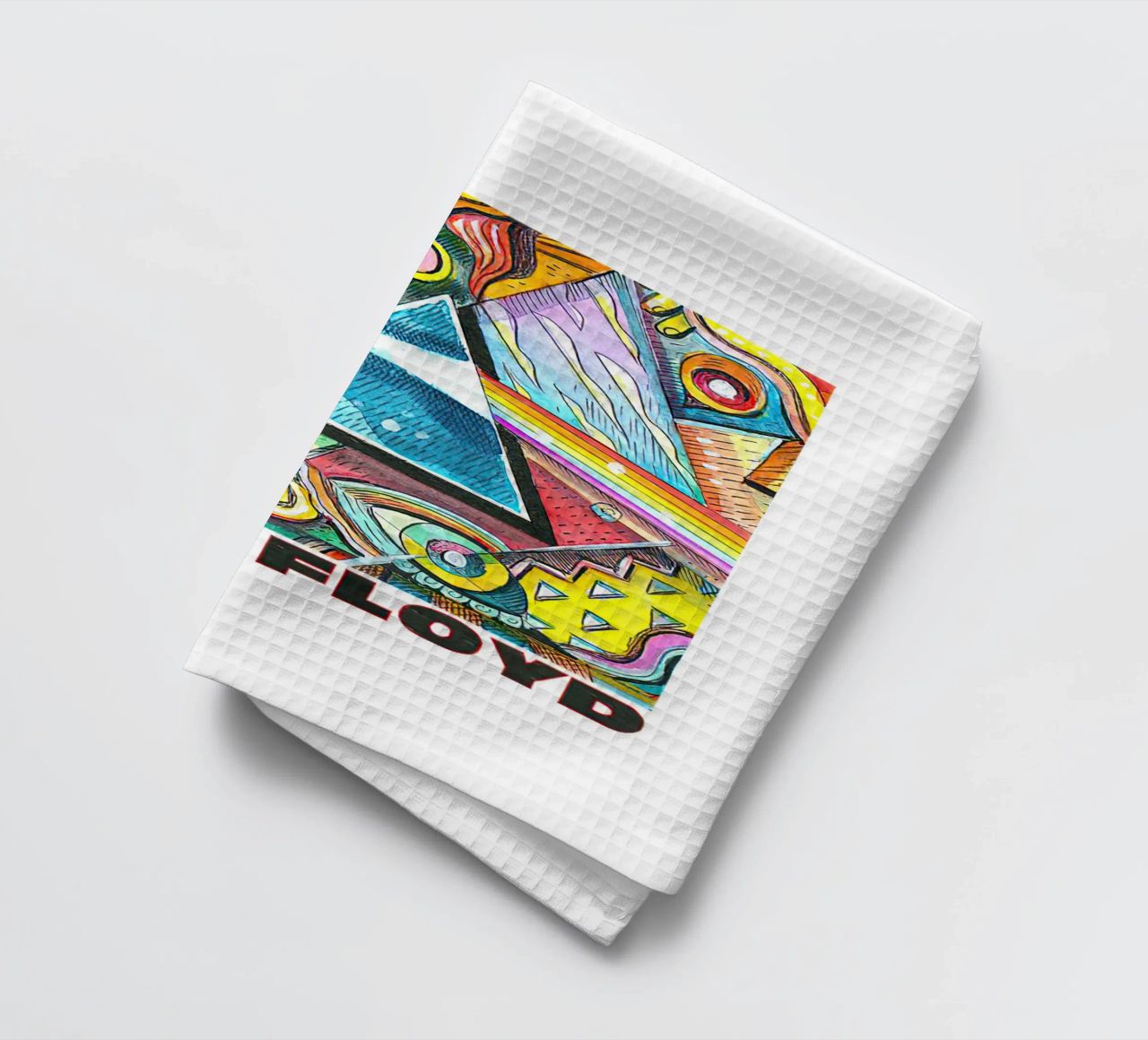 Pink Floyd Picasso Prisma paño de cocina de Curtistore