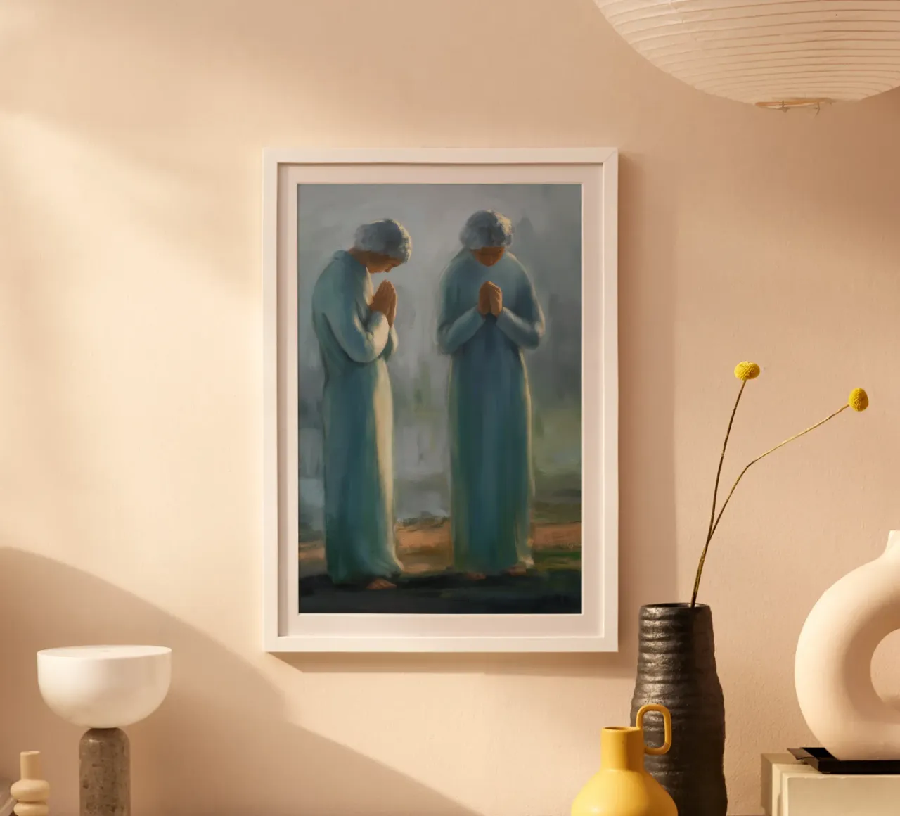 Preghiera sacra e silenziosa poster da Solestice Strokes