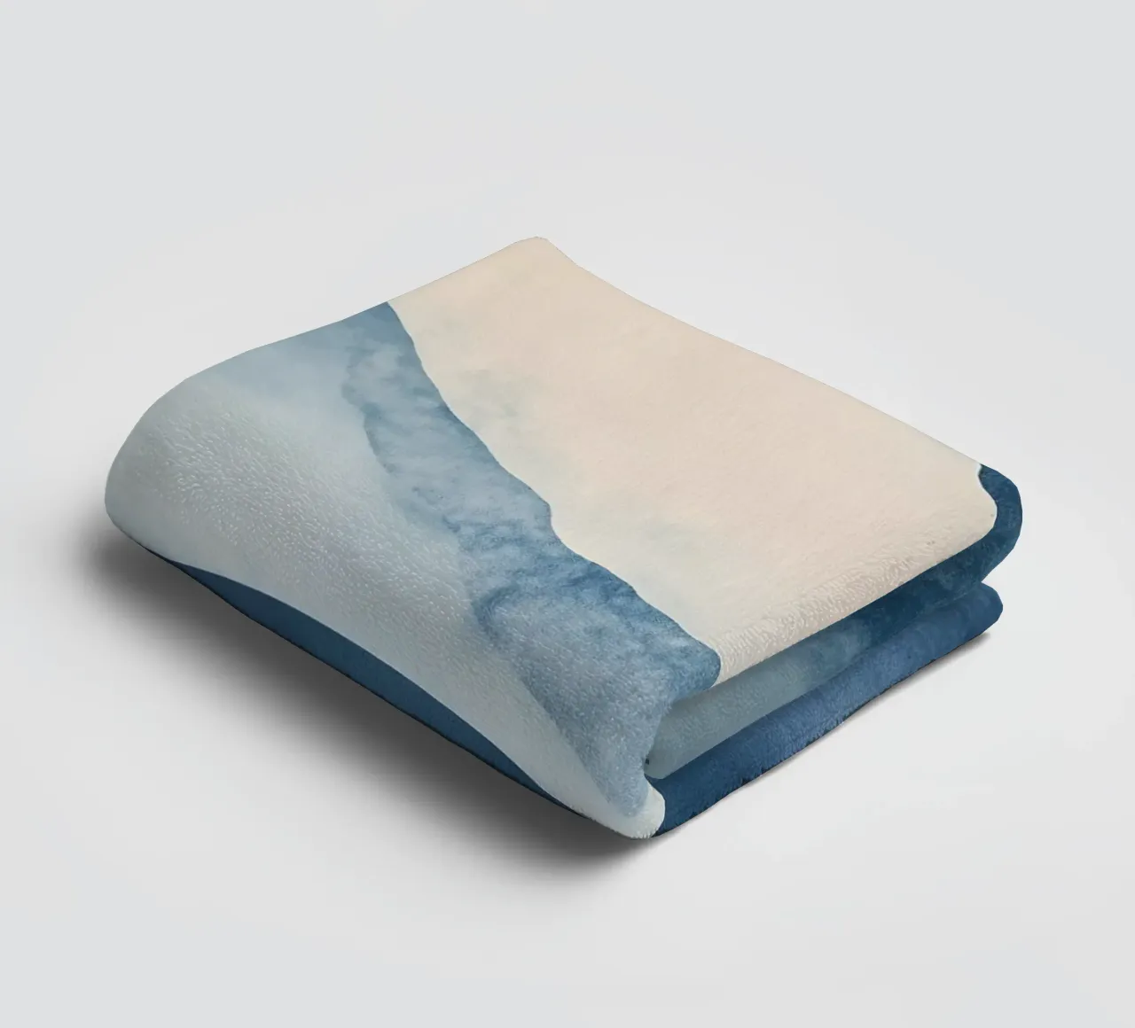Forme astratte blu asciugamano da bagno da LaylaOzHome
