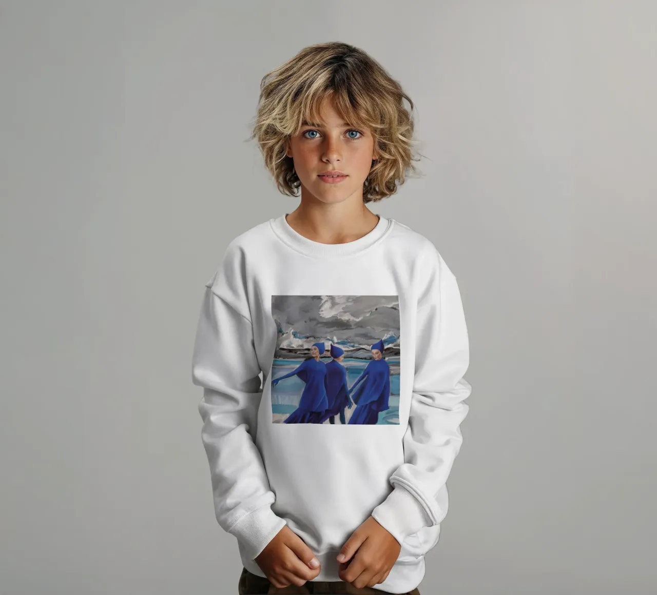 Danza con il tuono felpa bambino da Solestice Strokes