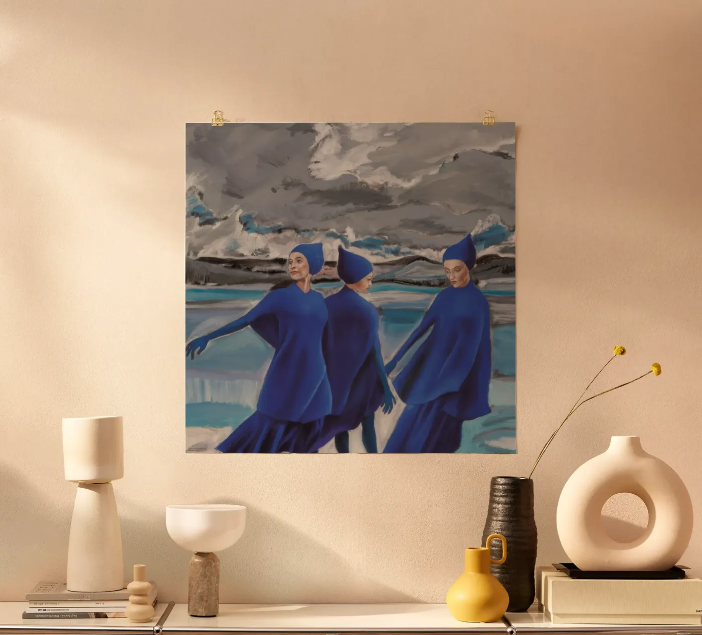 Dance With Thunder poster by Solestice Strokes