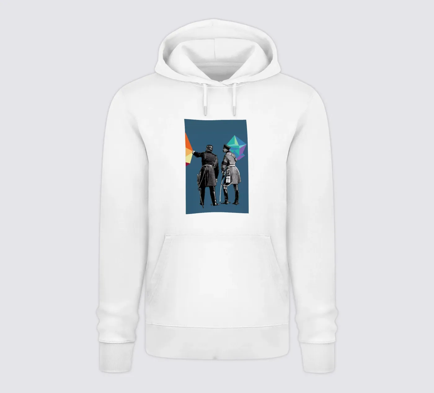 Blue Pointers hoodie van The Gently Unfurling Sneak