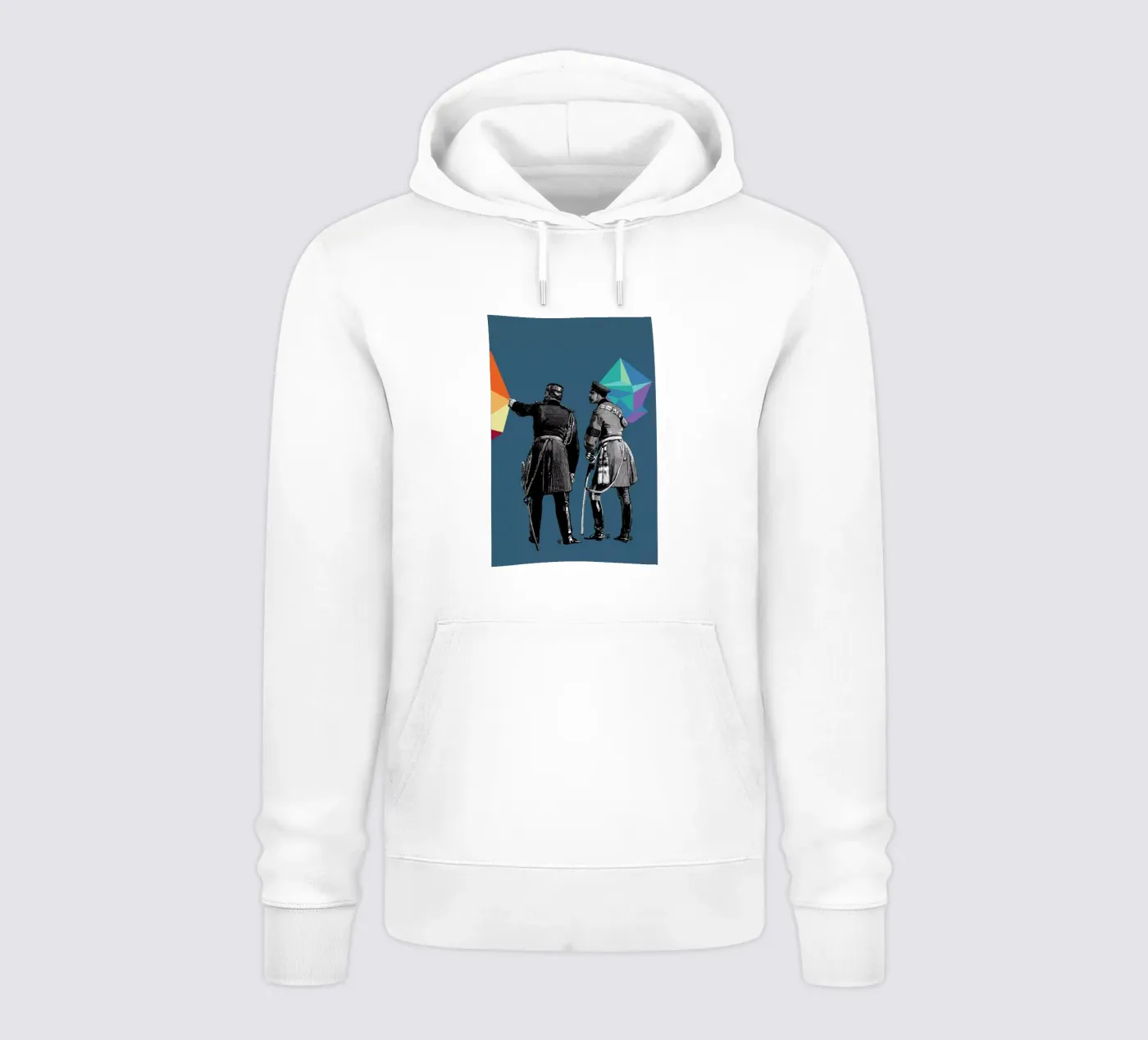 Blue Pointers hoodie van The Gently Unfurling Sneak