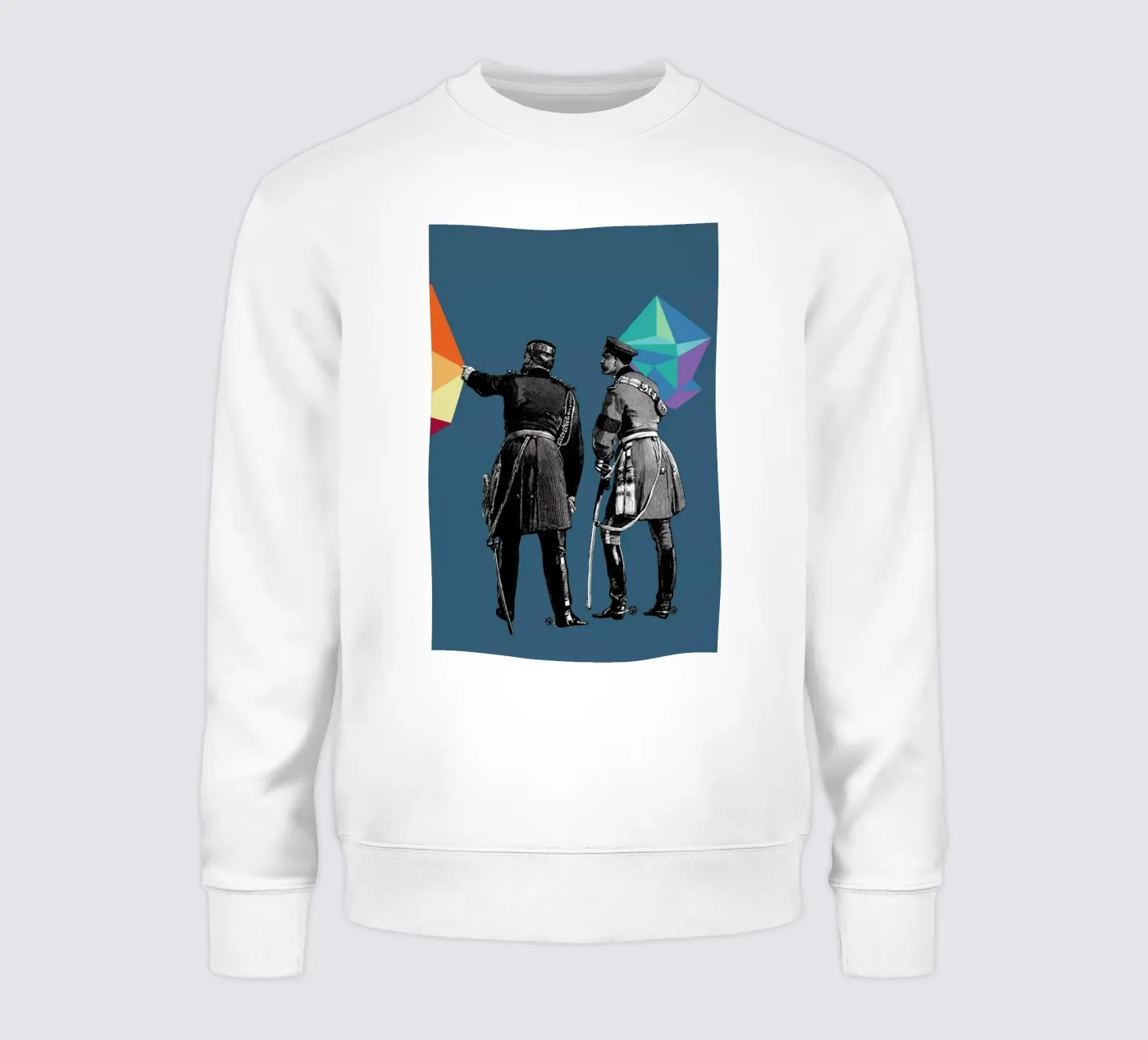 Blue Pointers sweatshirt van The Gently Unfurling Sneak