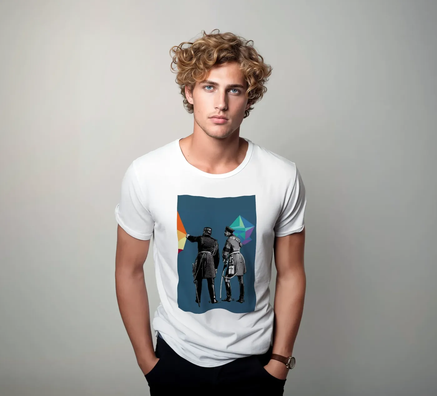 Blue Pointers t-shirt da The Gently Unfurling Sneak