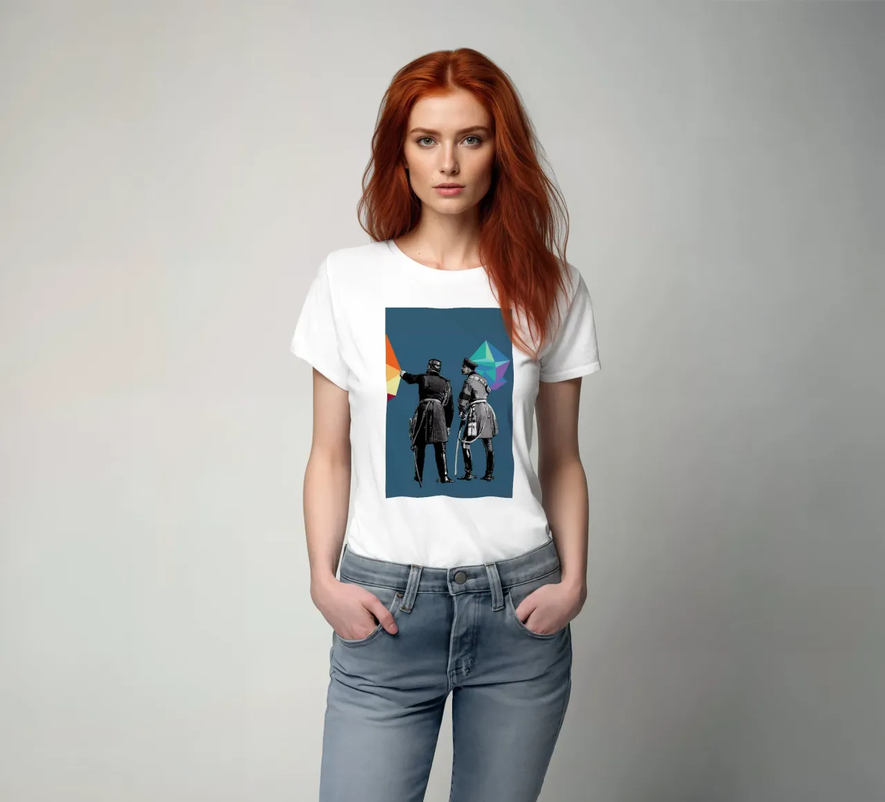Blue Pointers t-shirt da The Gently Unfurling Sneak
