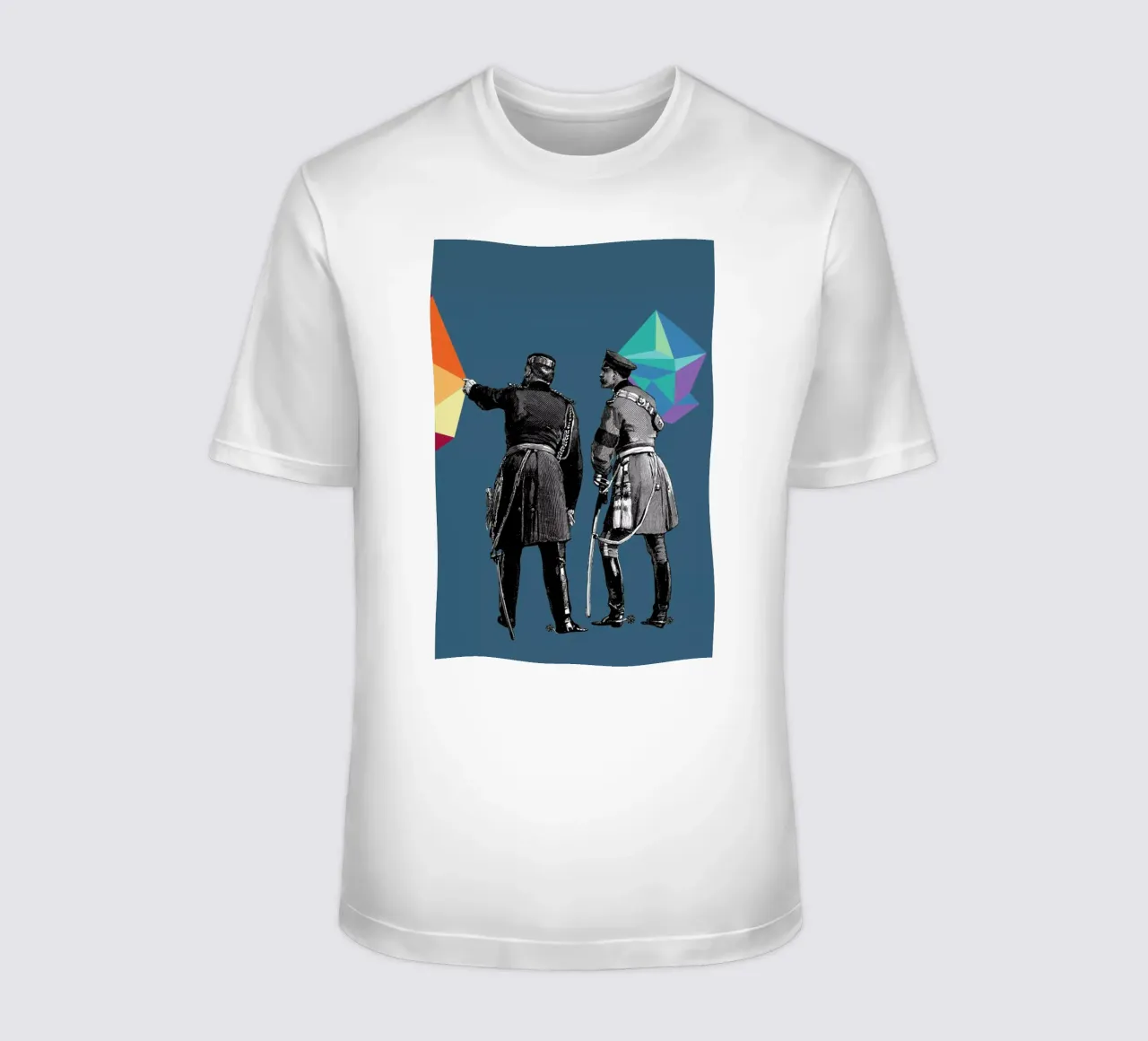 Blue Pointers t-shirt da The Gently Unfurling Sneak