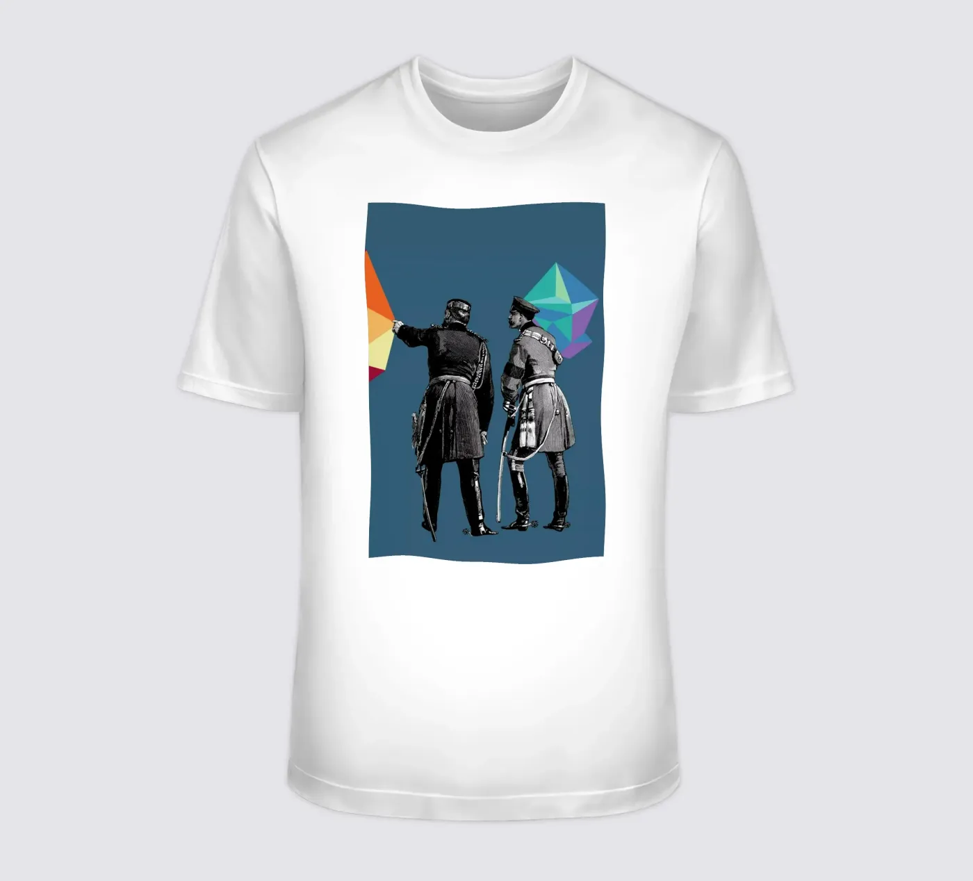 Blue Pointers t-shirt da The Gently Unfurling Sneak