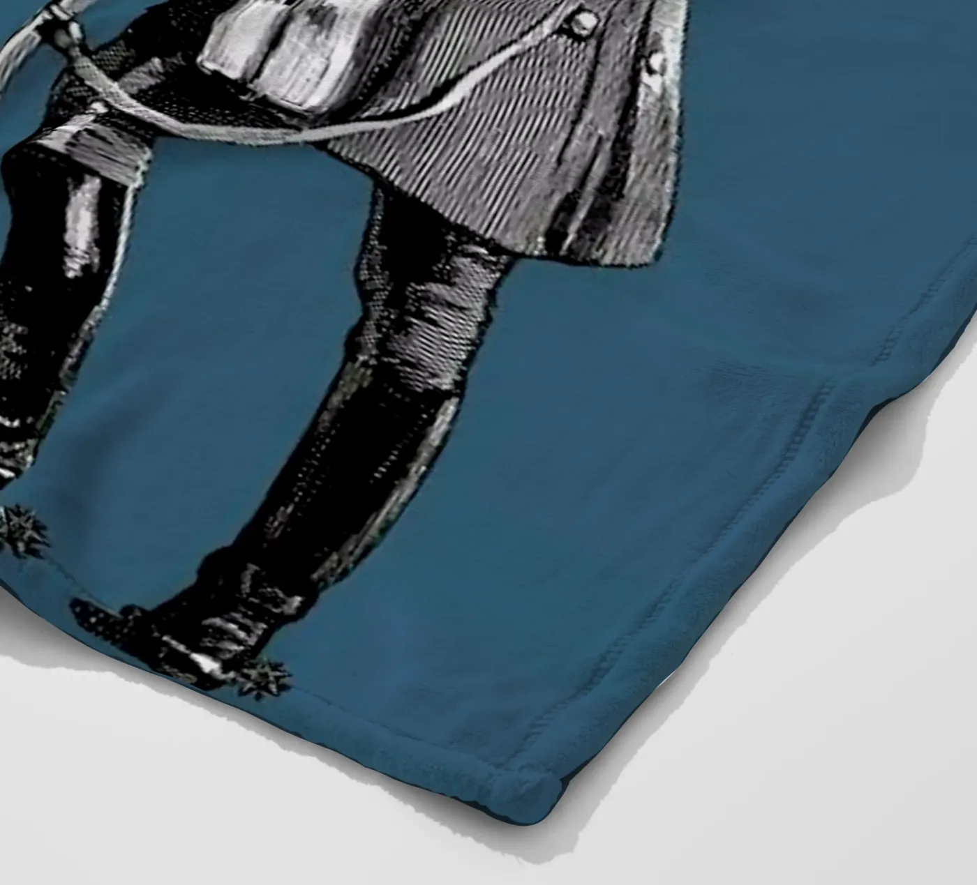 Blue Pointers Fleecedecke von The Gently Unfurling Sneak