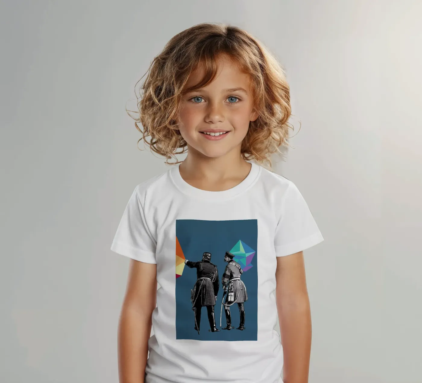 Blue Pointers t-shirt bambini da The Gently Unfurling Sneak