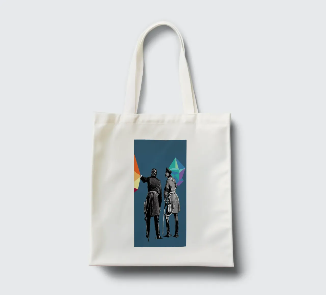 Blue Pointers Jutebeutel von The Gently Unfurling Sneak