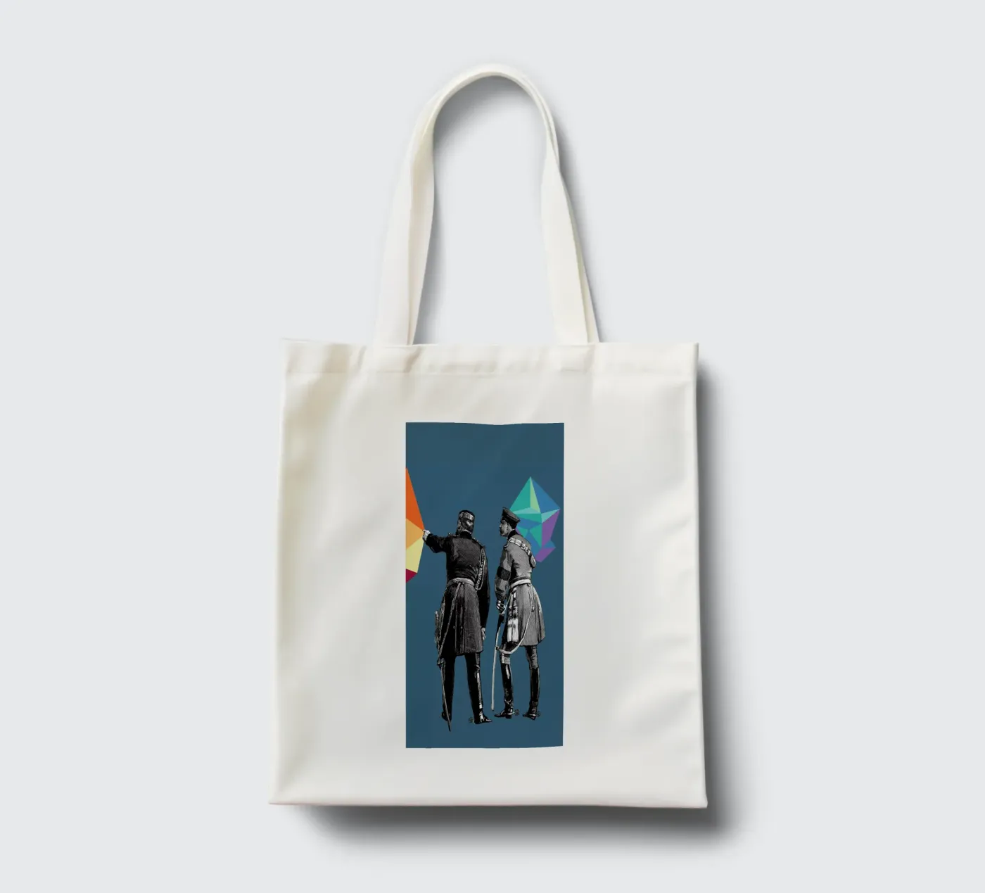 Blue Pointers Jutebeutel von The Gently Unfurling Sneak