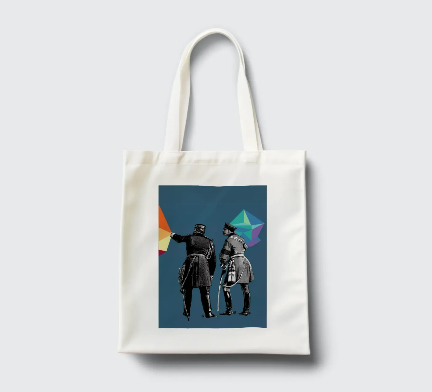 Blue Pointers Jutebeutel von The Gently Unfurling Sneak