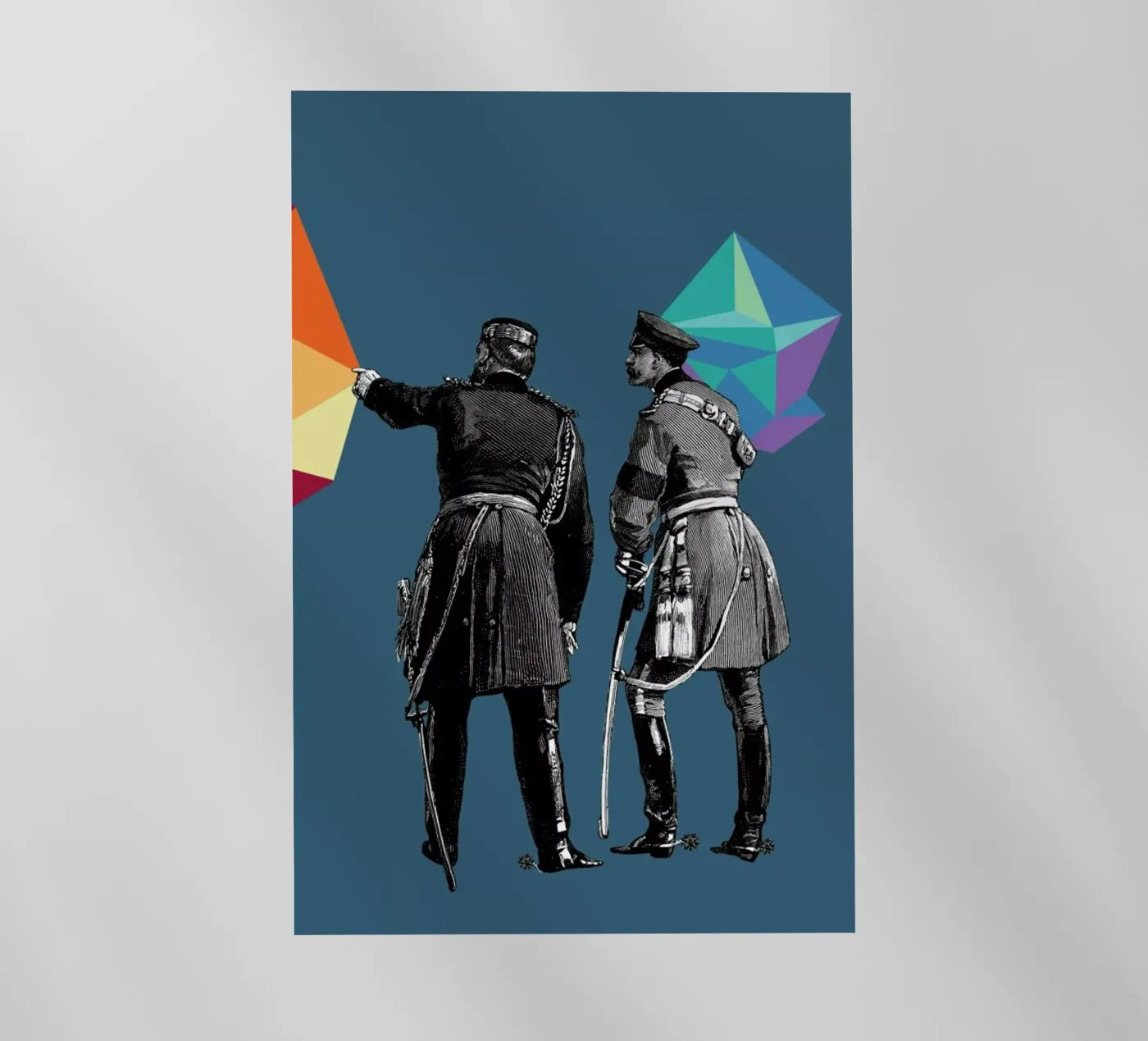 Blue Pointers backlit folie van The Gently Unfurling Sneak