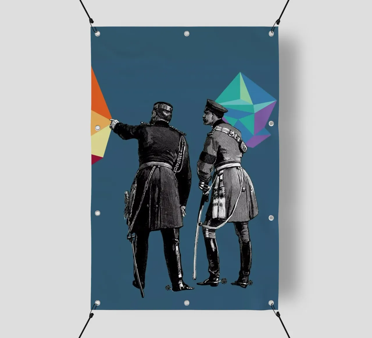 Blue Pointers telo in pvc da The Gently Unfurling Sneak