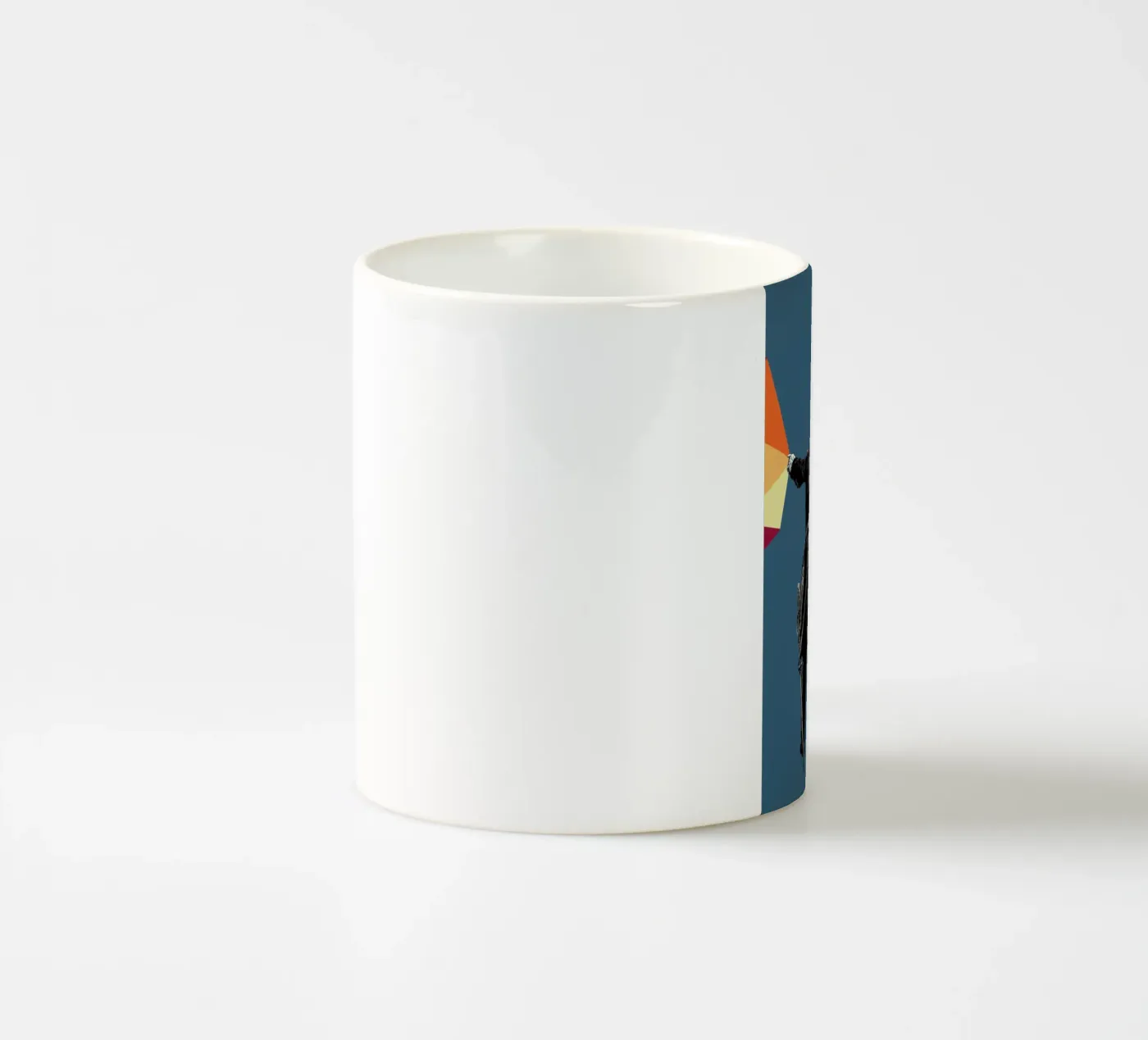Blue Pointers ceramic mug by The Gently Unfurling Sneak