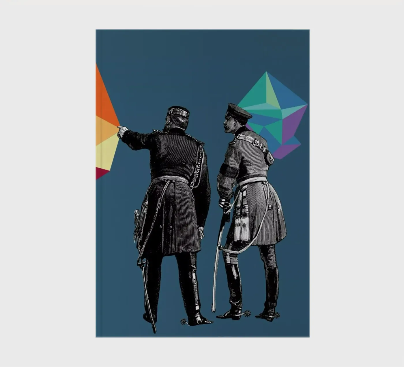 Blue Pointers notebook by The Gently Unfurling Sneak