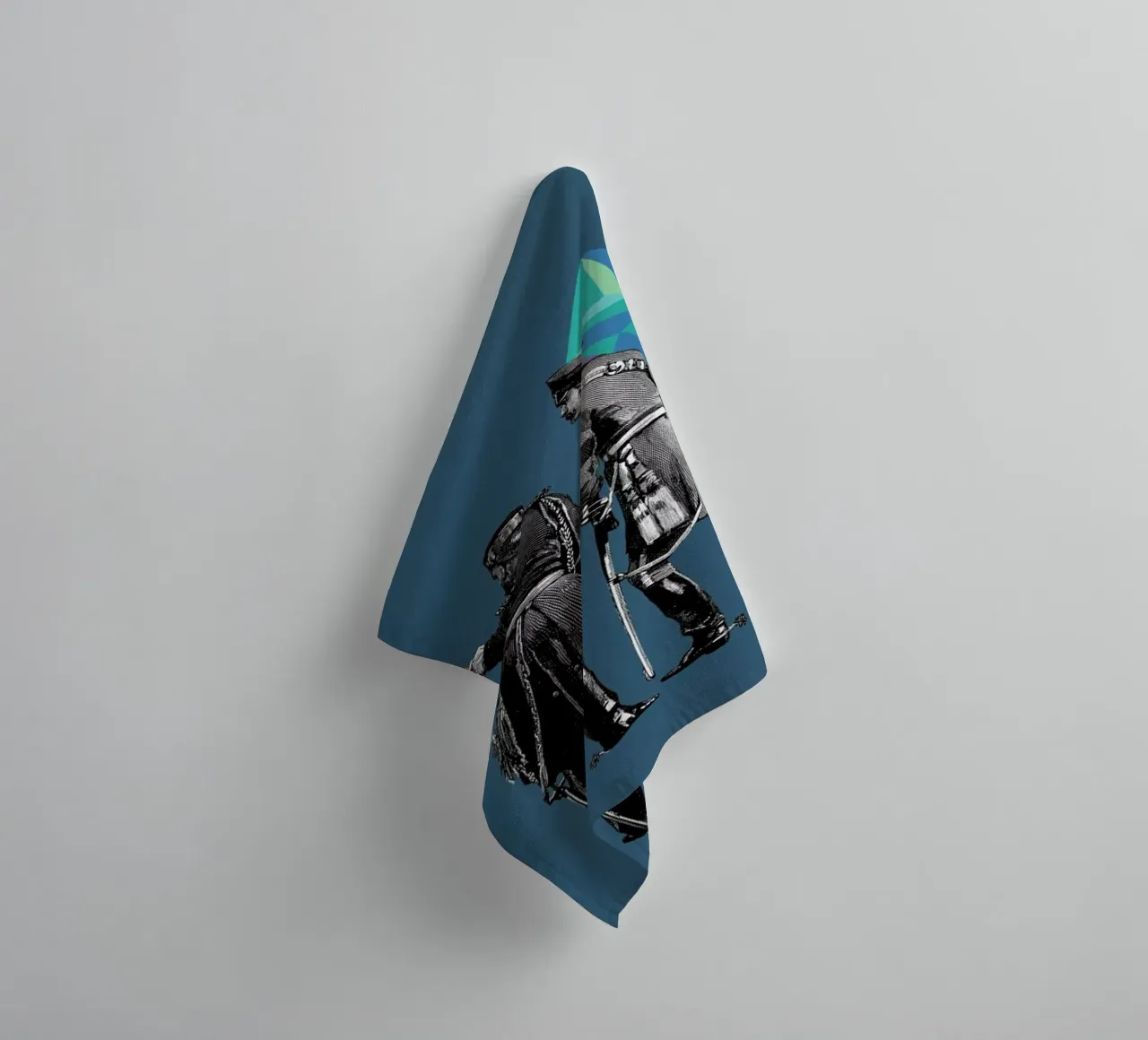 Blue Pointers asciugamano da bagno da The Gently Unfurling Sneak