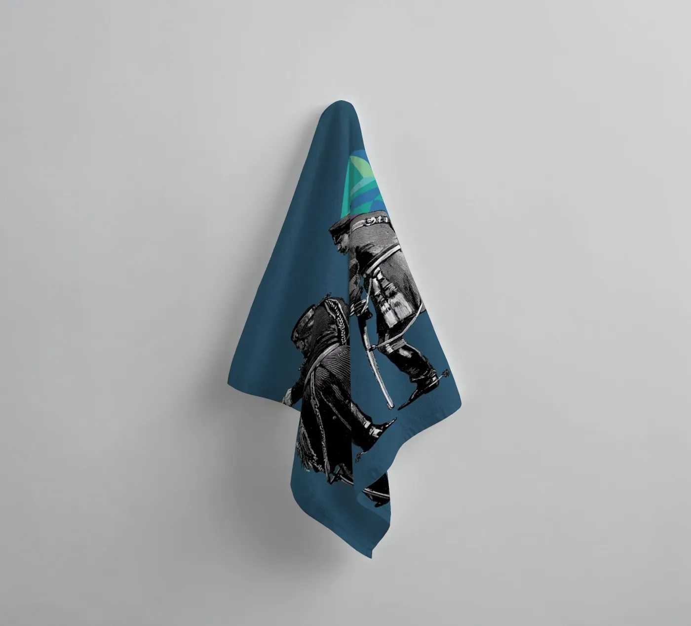 Blue Pointers serviette de bain de The Gently Unfurling Sneak