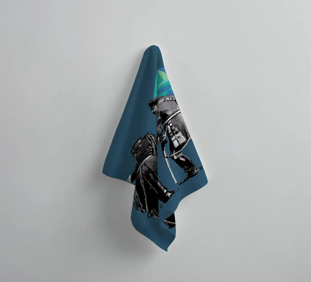 Blue Pointers asciugamano da bagno da The Gently Unfurling Sneak