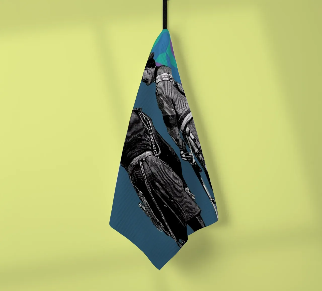 Blue Pointers canovaccio da cucina da The Gently Unfurling Sneak