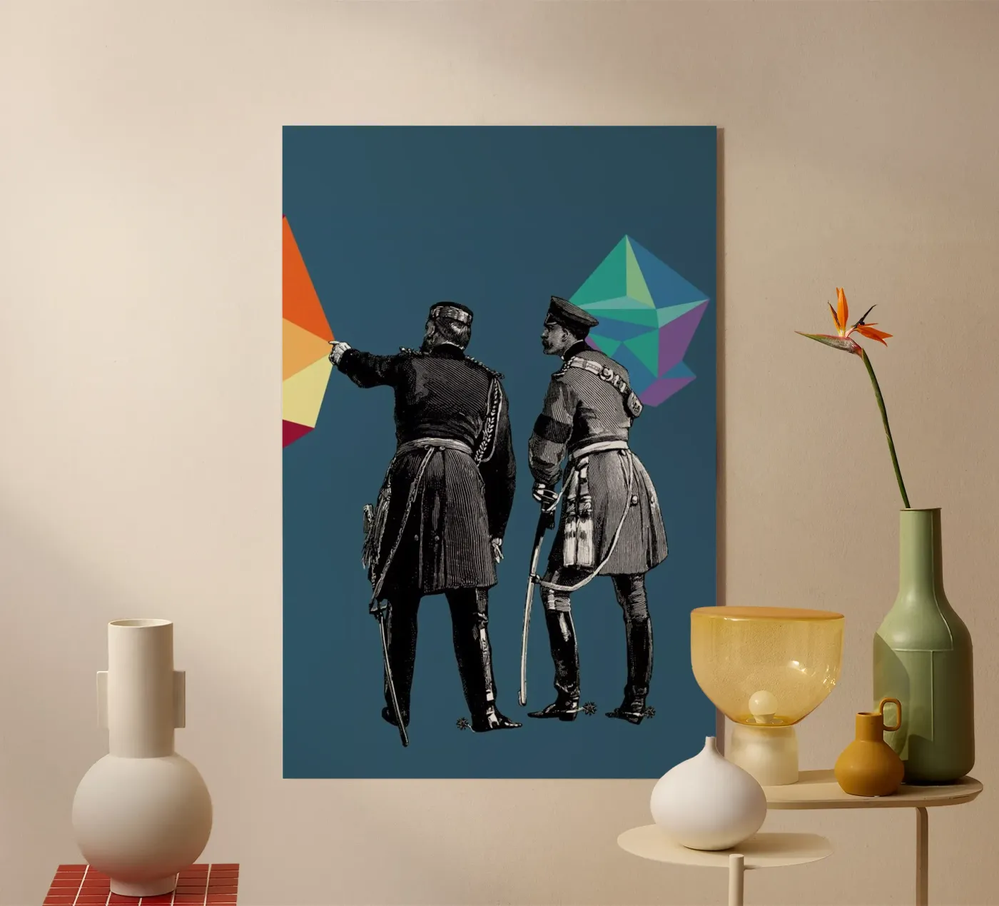 Blue Pointers Acryl-Glas von The Gently Unfurling Sneak